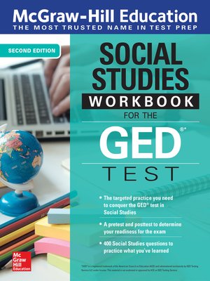 cover image of McGraw-Hill Education Social Studies Workbook for the GED Test